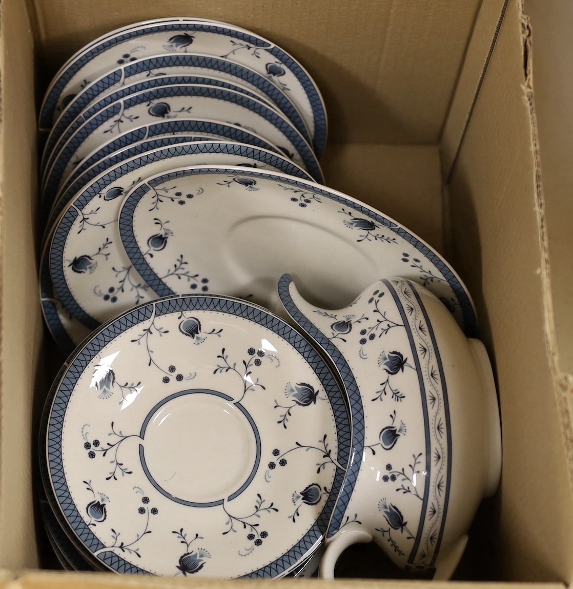 A Royal Doulton dinner and tea service, 76 pieces, Cambridge pattern